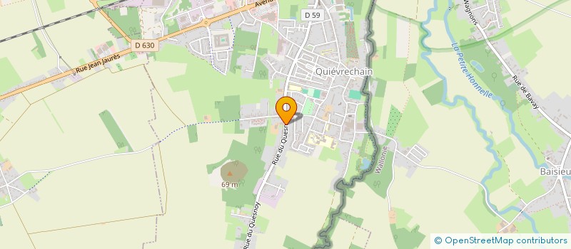 localisation de l'entreprise MADAME SALUA EL GHALBZOURI  QUIEVRECHAIN