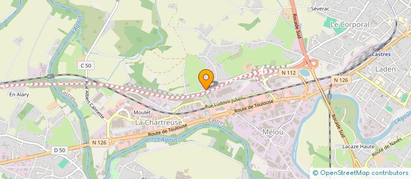 localisation de l'entreprise MADAME SALUD DEL MORAL  CASTRES