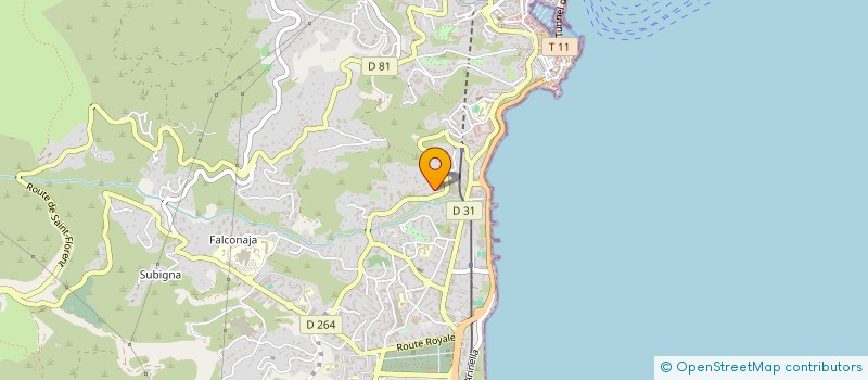 localisation de l'entreprise MADAME SALVATRICE AMOROSI à BASTIA