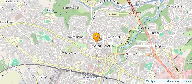 localisation de l'entreprise MADAME SALVINE MALLIA à SAINT-BRIEUC