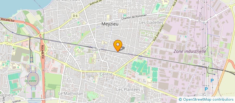 localisation de l'entreprise MADAME SALWA BARDOUK  MEYZIEU