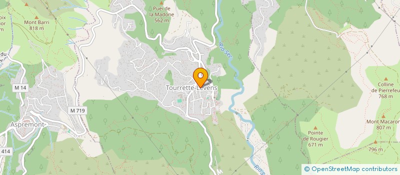 localisation de l'entreprise MADAME SALWA DIALMY à TOURRETTE-LEVENS
