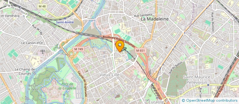 localisation de l'entreprise MADAME SALWA KBIRI ALAOUI à LILLE