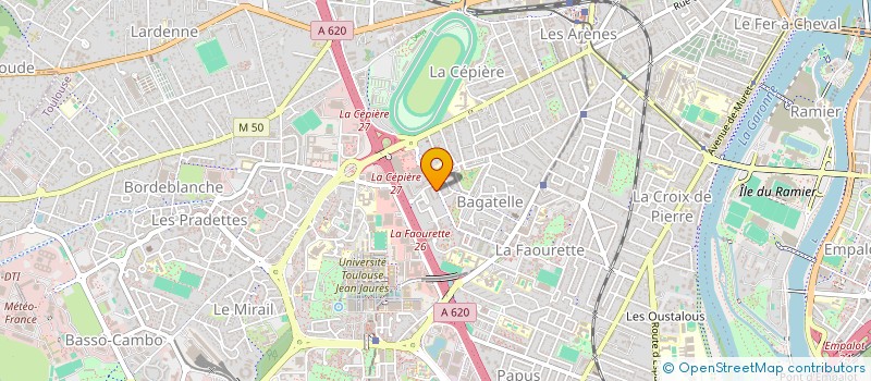 localisation de l'entreprise MADAME SALWA STITOU à TOULOUSE