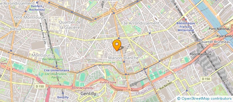 localisation de l'entreprise MADAME SALWA TOUZANI  PARIS