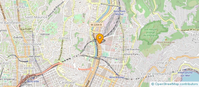 localisation de l'entreprise MADAME SALWA ZAID à NICE