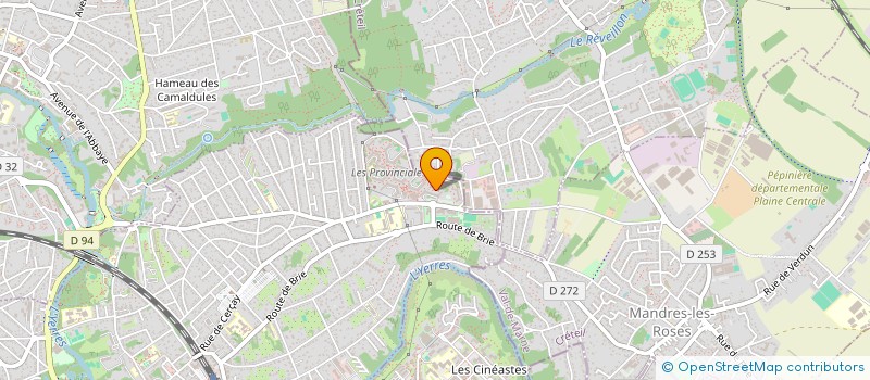 localisation de l'entreprise MADAME SALYNA CHAHBOUNE  BRUNOY