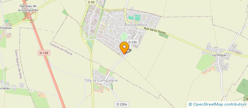 localisation de l'entreprise MADAME SAM HUARD  BOURGUEBUS