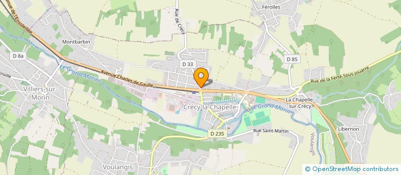 localisation de l'entreprise MADAME SAM LAPLACE  CRECY-LA-CHAPELLE