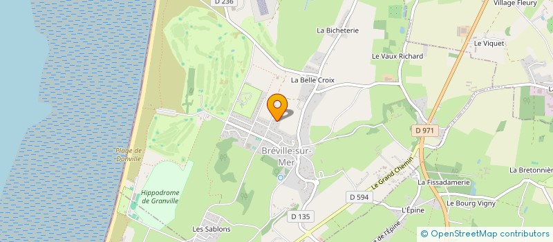 localisation de l'entreprise MADAME SAM NOVARIN  BREVILLE-SUR-MER