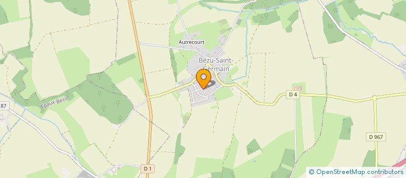 localisation de l'entreprise MADAME SAM ROUGUI  BEZU-SAINT-GERMAIN