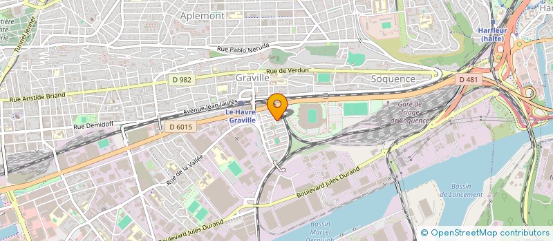 localisation de l'entreprise MADAME SAMA CHANAOUI à LE HAVRE