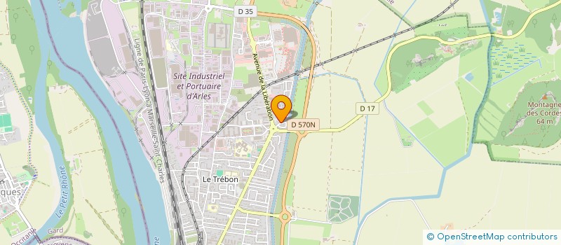 localisation de l'entreprise MADAME SAMAH BEN MOHAMED  ARLES