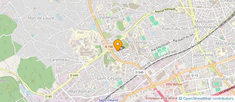localisation de l'entreprise MADAME SAMAH DRID  NIMES