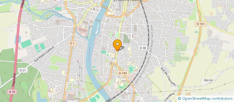 localisation de l'entreprise MADAME SAMAH ELBOURI  CHATELLERAULT