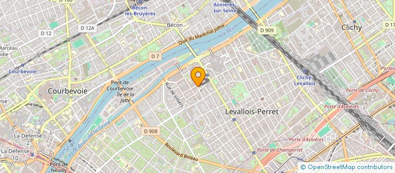 localisation de l'entreprise MADAME SAMAH OUNIR à LEVALLOIS-PERRET