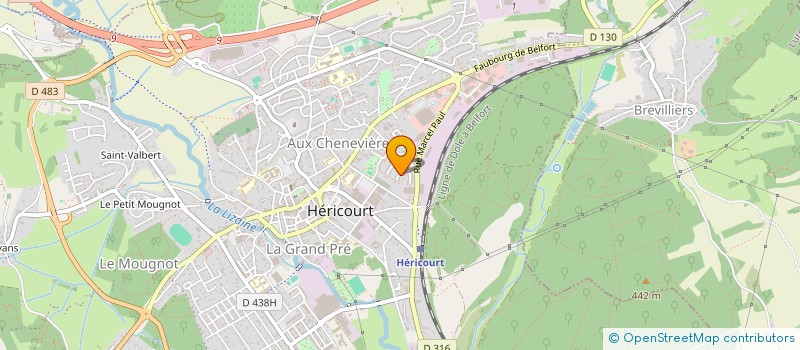 localisation de l'entreprise MADAME SAMAH RKILA  HERICOURT