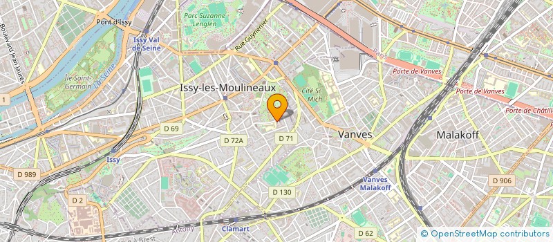localisation de l'entreprise MADAME SAMAH ZAHRI à ISSY-LES-MOULINEAUX