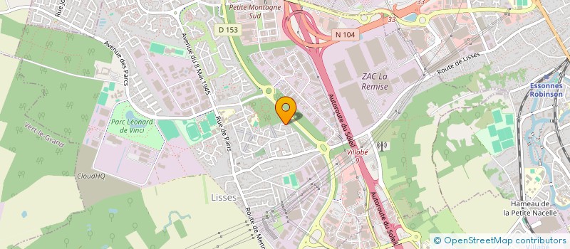 localisation de l'entreprise MADAME SAMALY WAGNON  LISSES