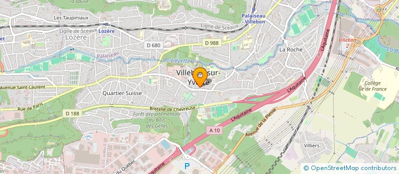 localisation de l'entreprise MADAME SAMANTA FANTI à VILLEBON-SUR-YVETTE