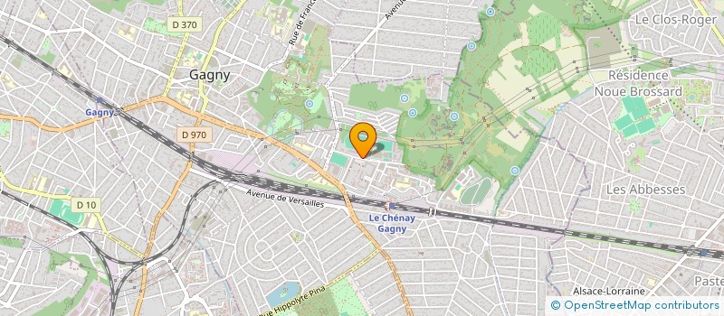 localisation de l'entreprise MADAME SAMANTA SULJIC  GAGNY