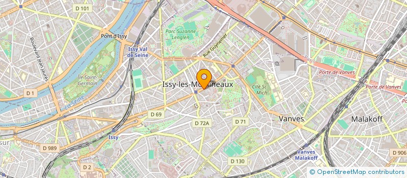 localisation de l'entreprise MADAME SAMANTHA AKELLIAN à ISSY-LES-MOULINEAUX