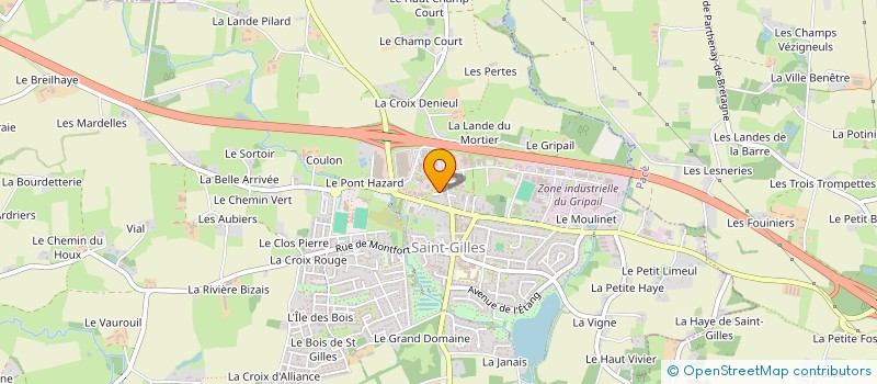 localisation de l'entreprise MADAME SAMANTHA AUBIN  SAINT-GILLES