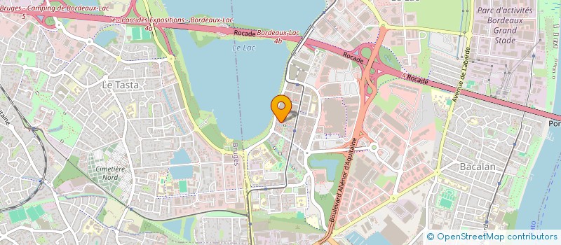 localisation de l'entreprise MADAME SAMANTHA AVELLIN  BORDEAUX