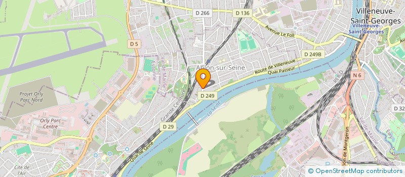 localisation de l'entreprise MADAME SAMANTHA BABBONI à ABLON-SUR-SEINE