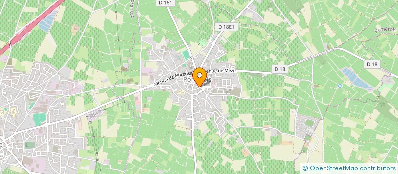 localisation de l'entreprise MADAME SAMANTHA BAPTISTA PEREZ  POMEROLS