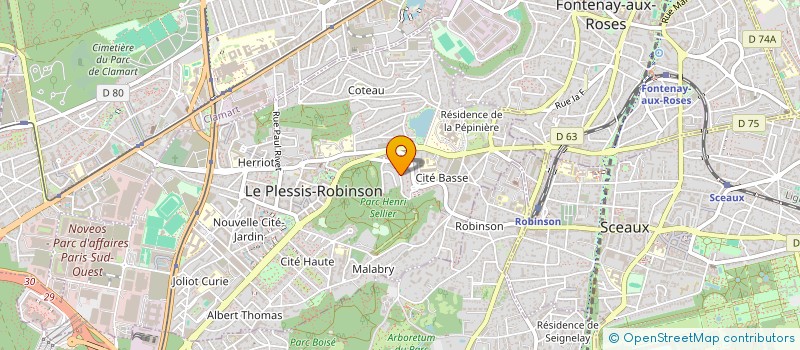 localisation de l'entreprise MADAME SAMANTHA BEAUFOL à LE PLESSIS-ROBINSON