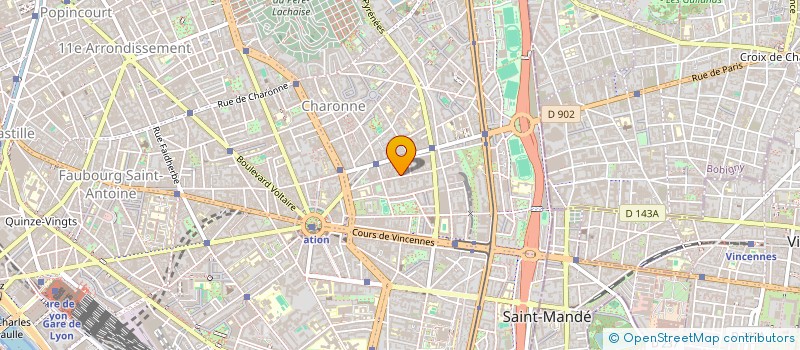 localisation de l'entreprise MADAME SAMANTHA BELLAICHE  PARIS