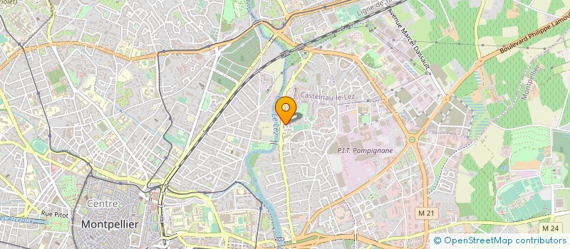 localisation de l'entreprise MADAME SAMANTHA BENITO à MONTPELLIER