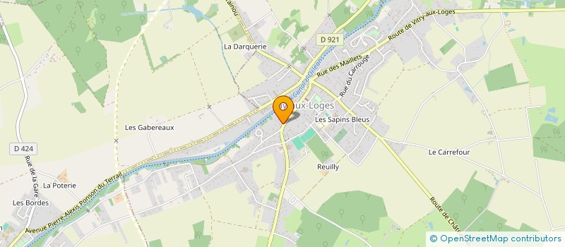 localisation de l'entreprise MADAME SAMANTHA BIANCHI  FAY-AUX-LOGES