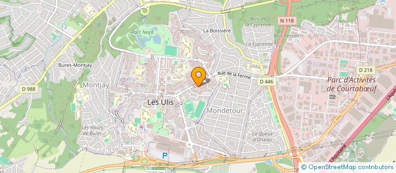 localisation de l'entreprise MADAME SAMANTHA BIENVENU à LES ULIS