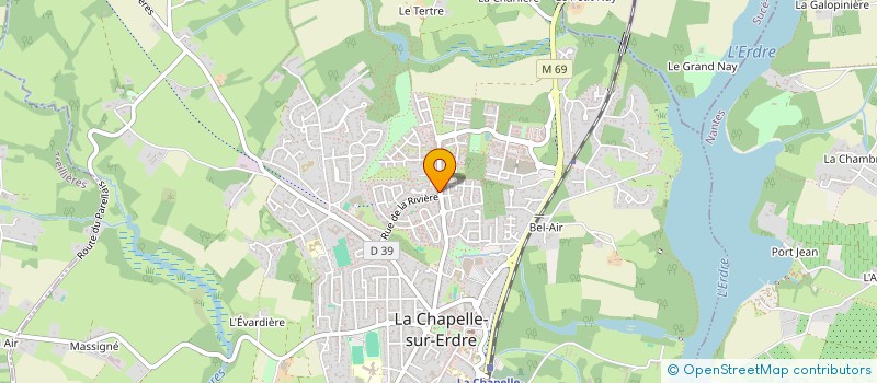 localisation de l'entreprise MADAME SAMANTHA BOCQUEL  LA CHAPELLE-SUR-ERDRE