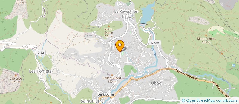 localisation de l'entreprise MADAME SAMANTHA BON  LE REVEST-LES-EAUX