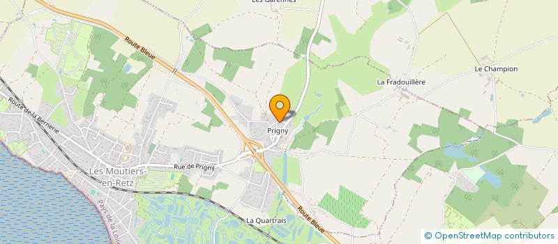 localisation de l'entreprise MADAME SAMANTHA BONNEL à LES MOUTIERS-EN-RETZ