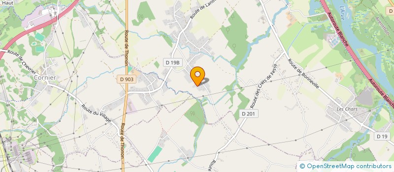 localisation de l'entreprise MADAME SAMANTHA BOURG  ARENTHON