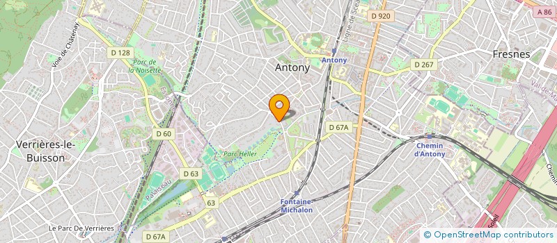 localisation de l'entreprise MADAME SAMANTHA BRIAND à ANTONY