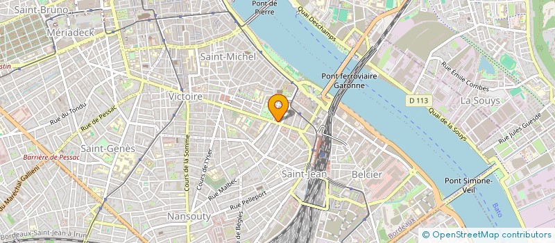 localisation de l'entreprise MADAME SAMANTHA BRIDOUX  BORDEAUX