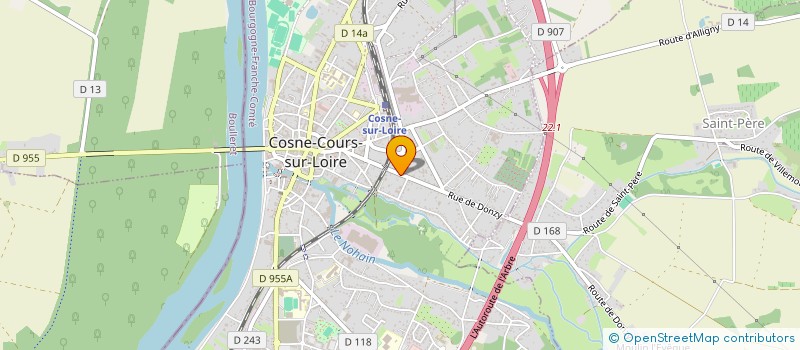 localisation de l'entreprise MADAME SAMANTHA BRUNO à COSNE-COURS-SUR-LOIRE