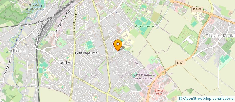 localisation de l'entreprise MADAME SAMANTHA BRUNON à ARRAS