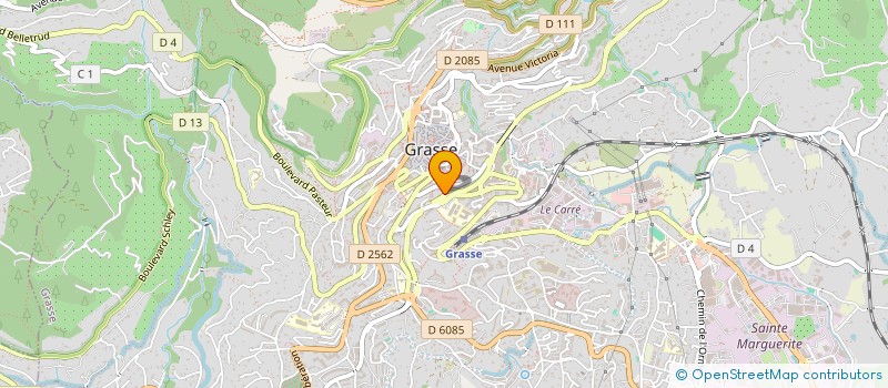 localisation de l'entreprise MADAME SAMANTHA BURE à GRASSE
