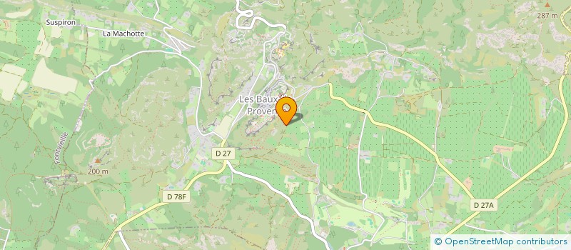 localisation de l'entreprise MADAME SAMANTHA BURGIN  LES BAUX-DE-PROVENCE