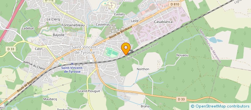 localisation de l'entreprise MADAME SAMANTHA CAMIADE  SAUBRIGUES