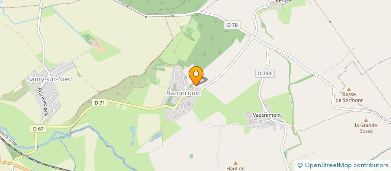 localisation de l'entreprise MADAME SAMANTHA CARAUX  BAZONCOURT