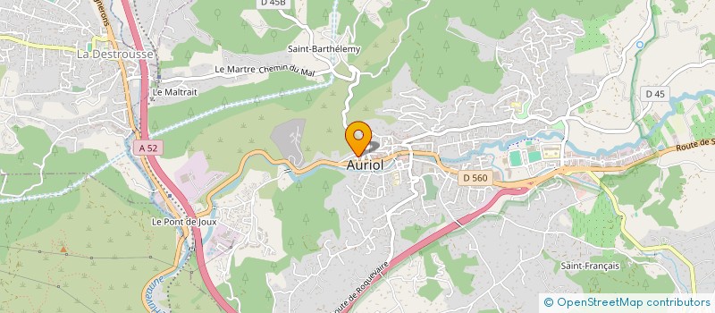 localisation de l'entreprise MADAME SAMANTHA CHAMBION  AURIOL