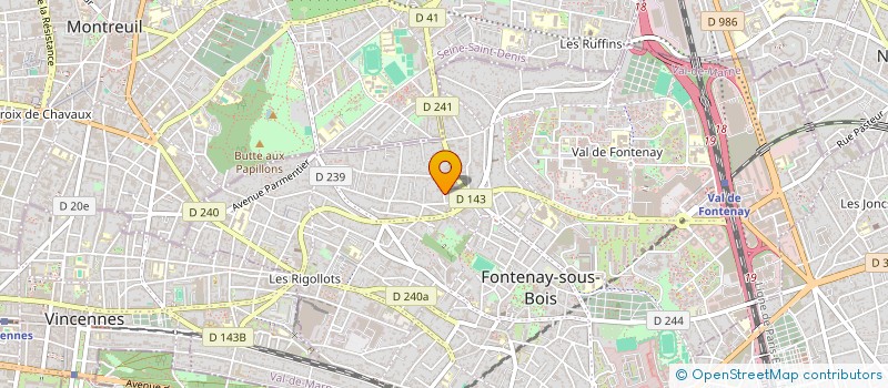localisation de l'entreprise MADAME SAMANTHA CHEA à FONTENAY-SOUS-BOIS