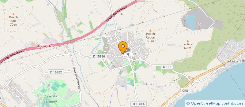 localisation de l'entreprise MADAME SAMANTHA CHOUCHI  LOUPIAN